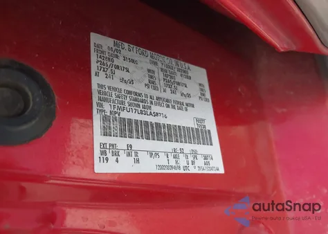 2003 Ford Expedition Eddie Bauer from USA, damaged, VIN 1FMFU17L83LA58716